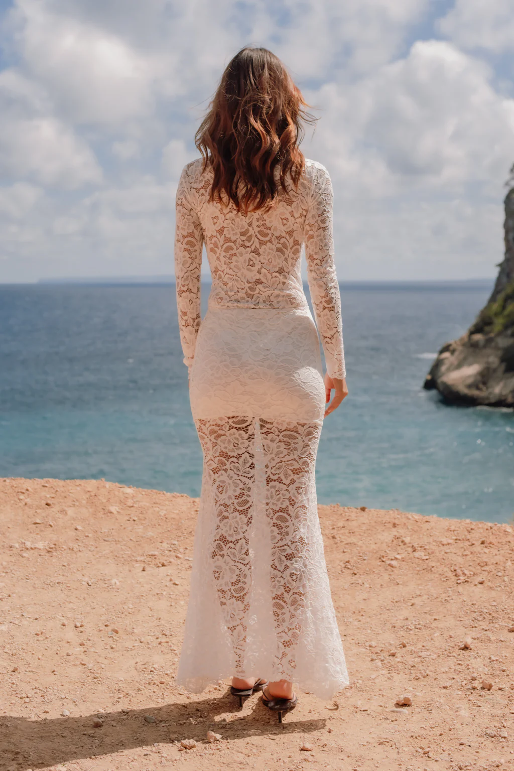 Body Subtile dentelle écru - Image 4