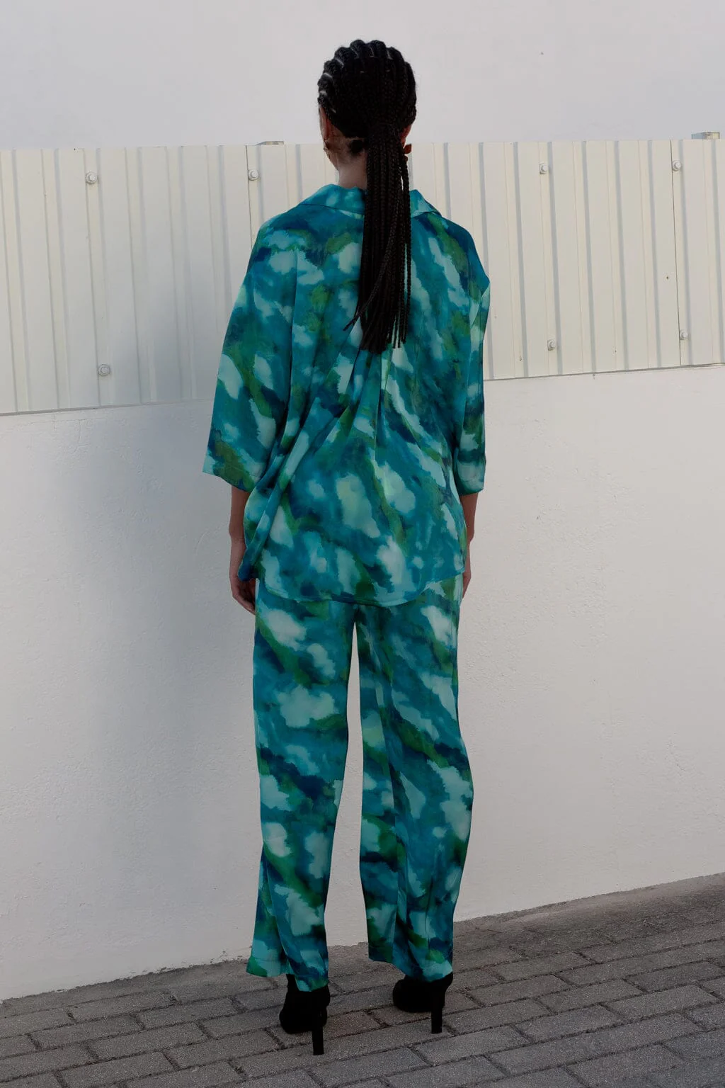 Pantalon Divin tie & dye bleu - Image 4