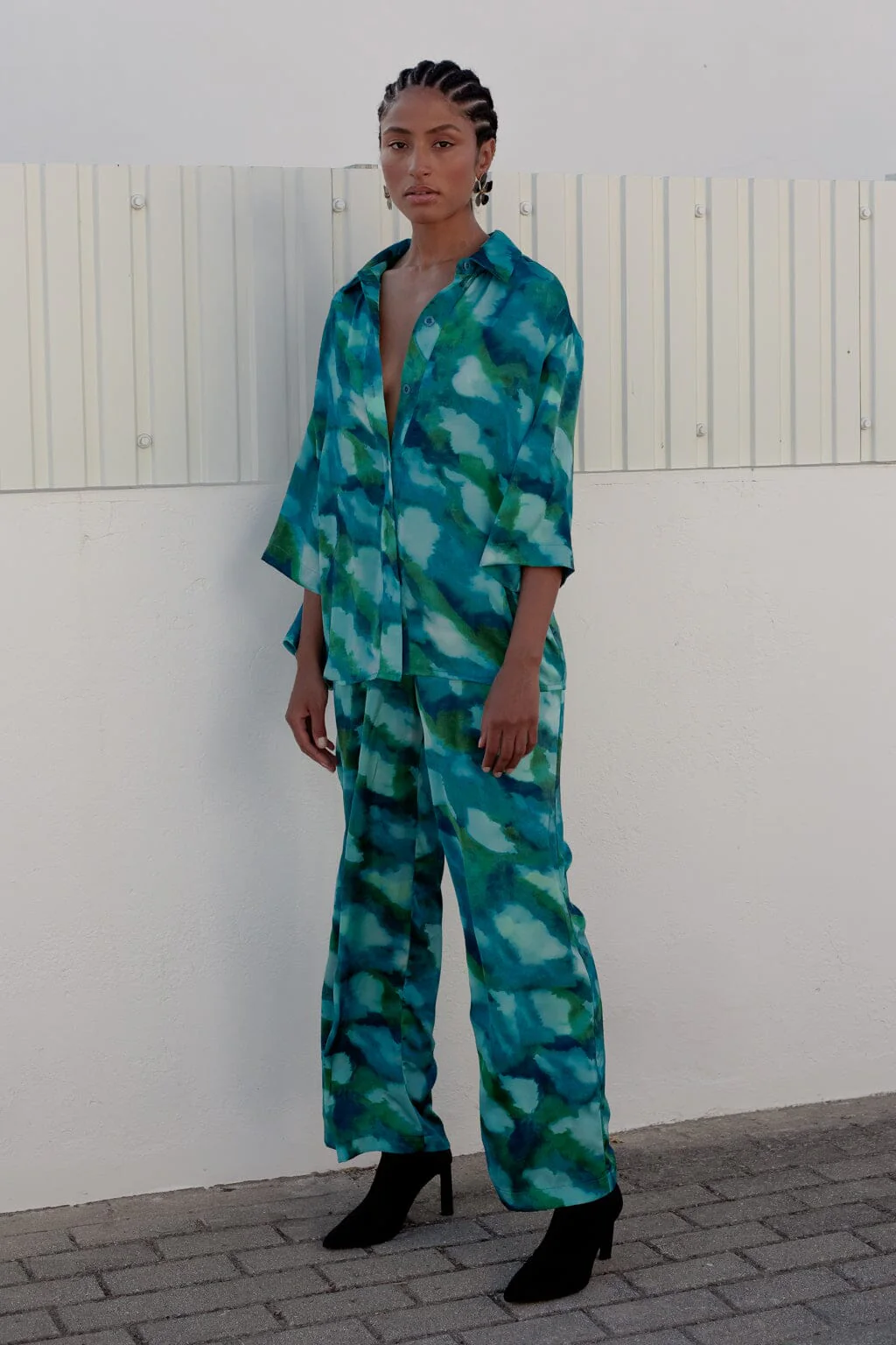 Pantalon Divin tie & dye bleu - Image 5