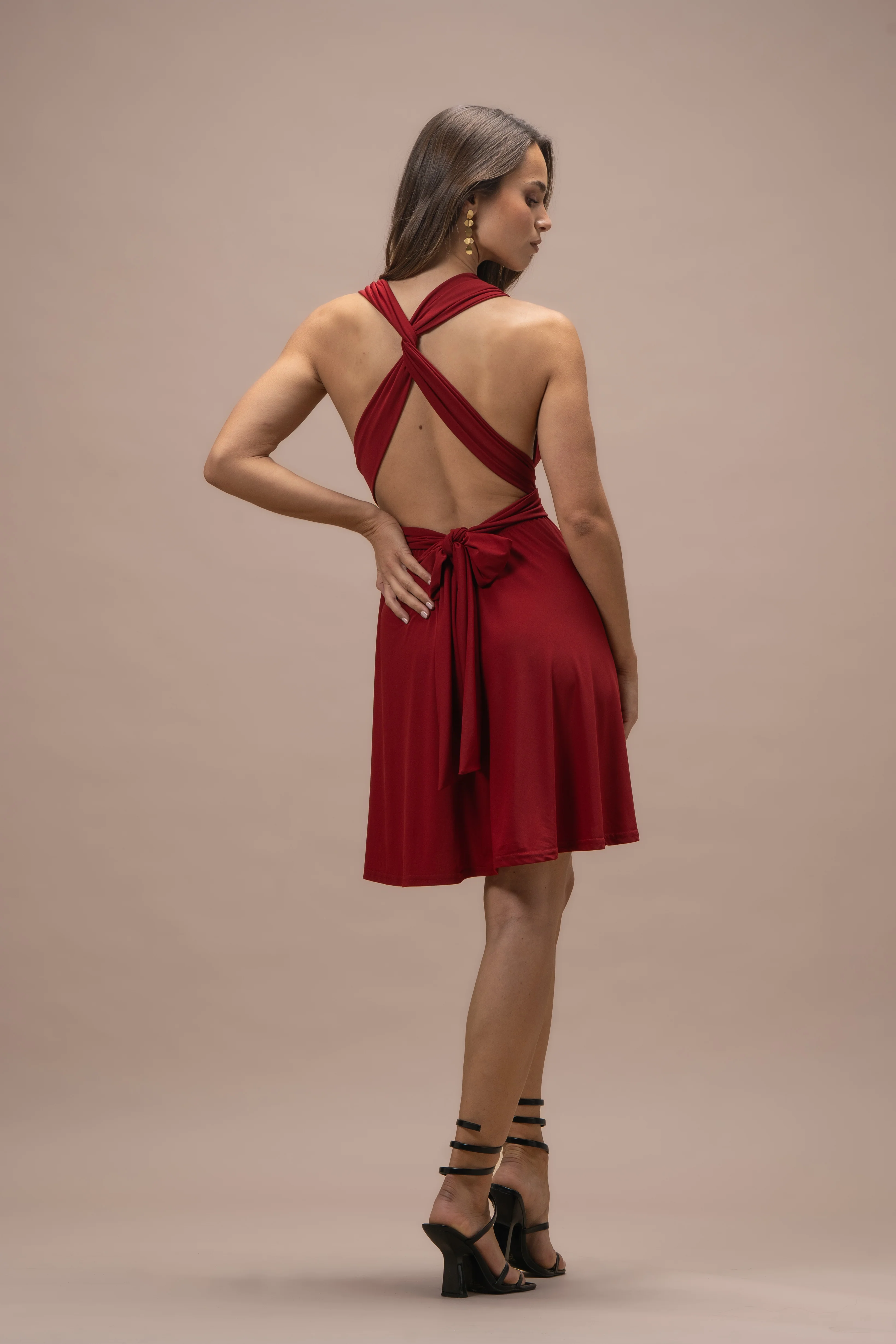 Robe Charmante multiposition brique - Image 10