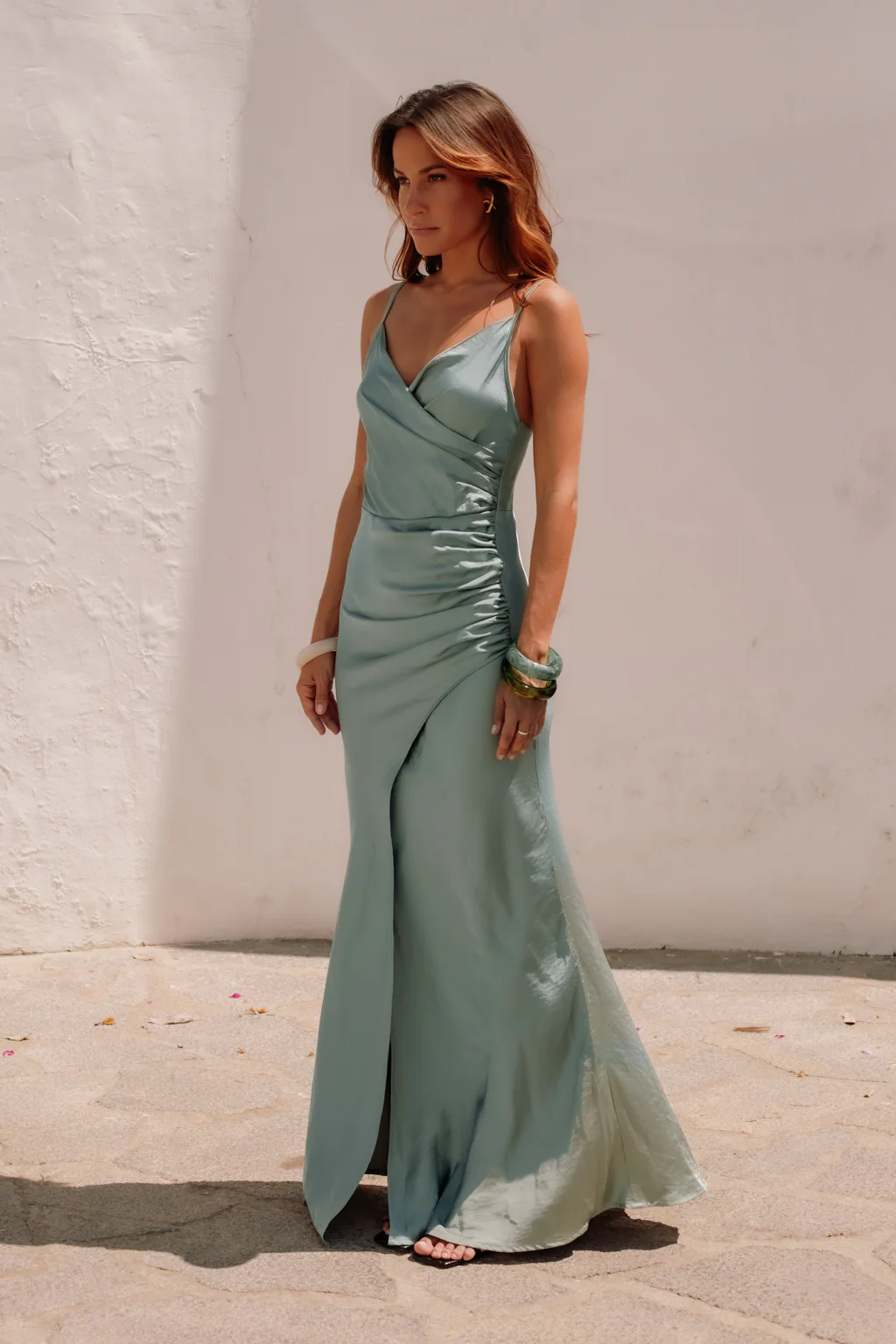 Robe Délicatesse sauge - Image 3