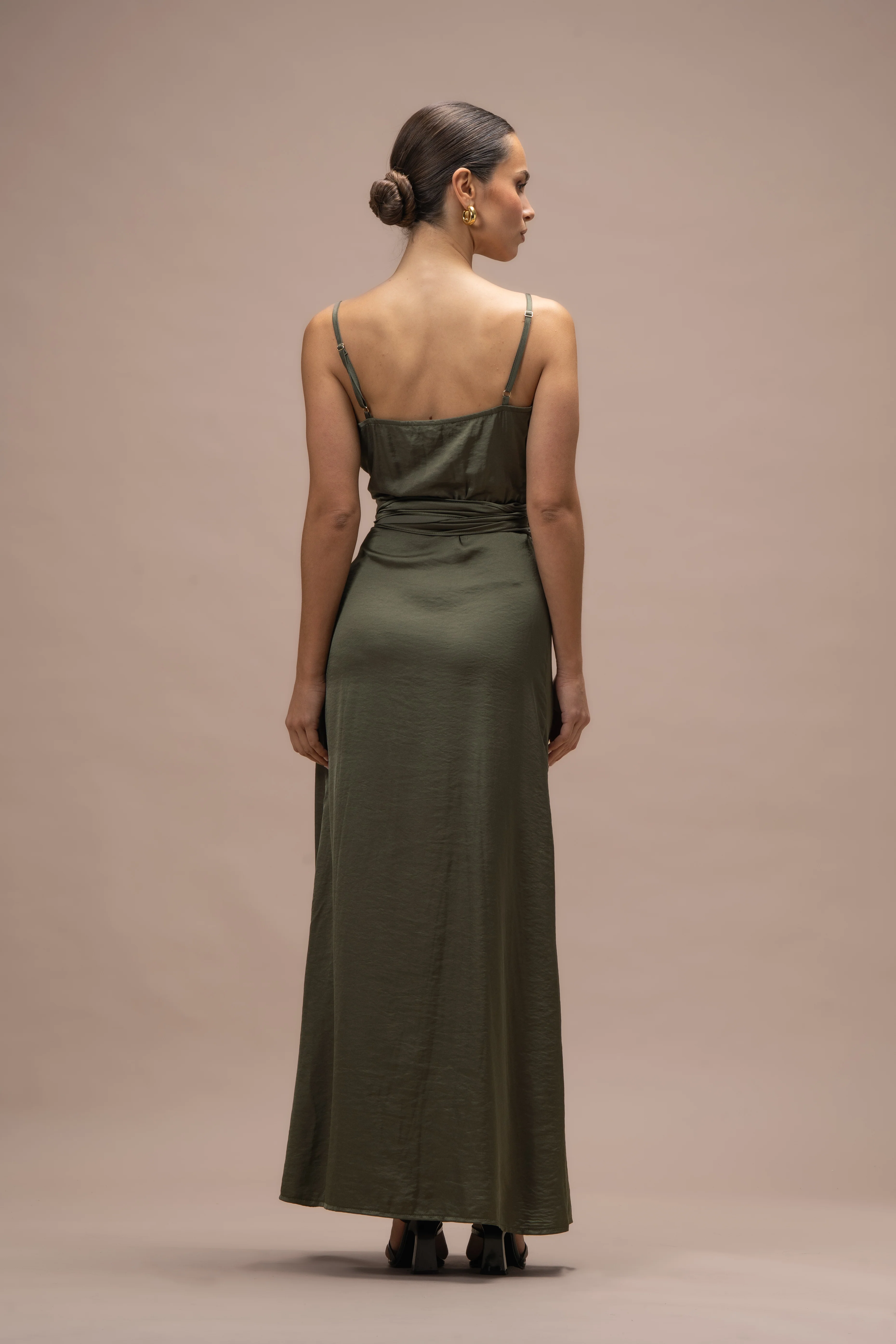 Robe Fascination kaki - Image 5