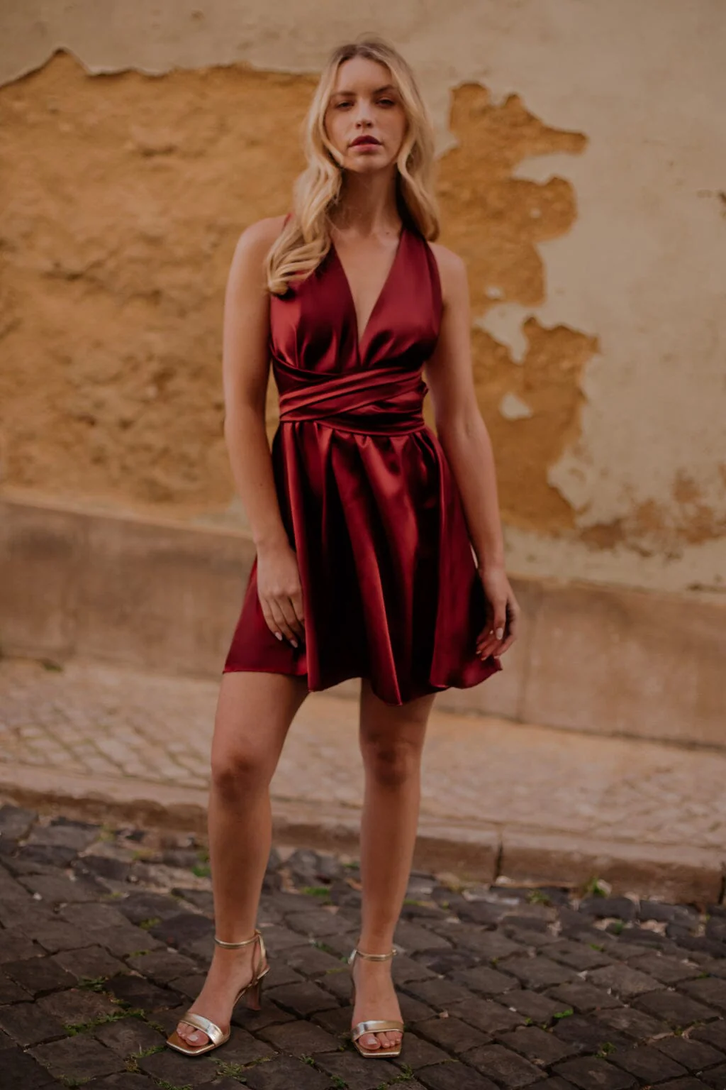 Robe Lignée multiposition brique - Image 5